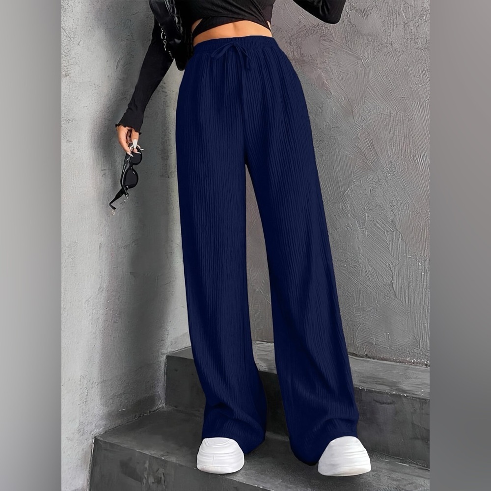 Drawstring Wide Leg Pants - Picture 13 of 16